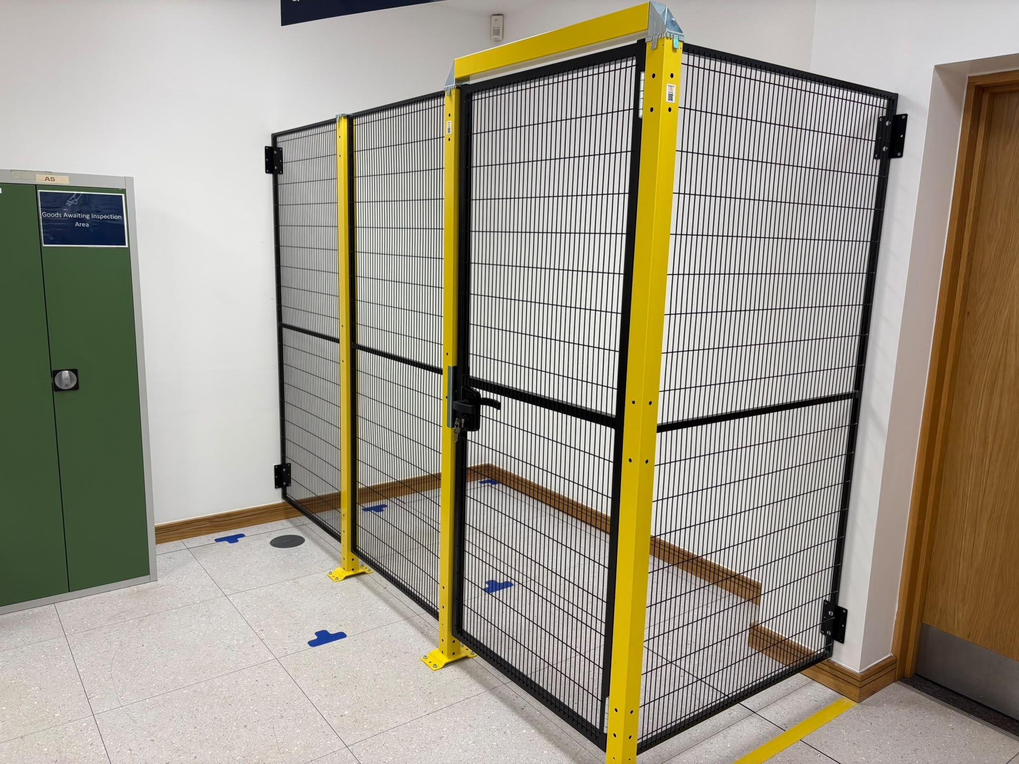 Creating a Secure Quarantine Storage Area for a Hearing Aid Manufacturer
