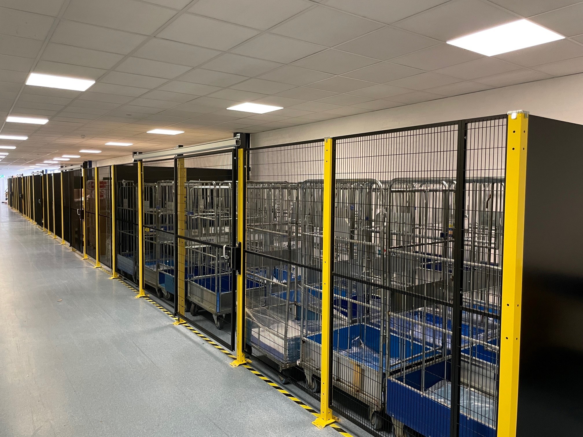 Salus Security Cage Storage Lockers