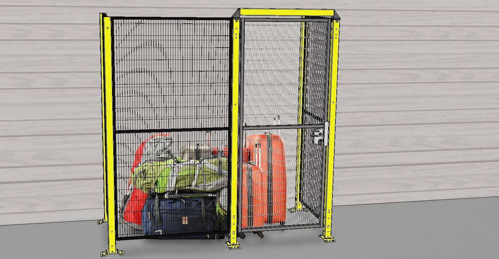 Salus Security Cage Storage Lockers