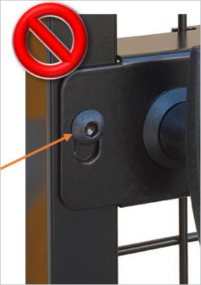 A single unsuitable screw can compromise the entire safety