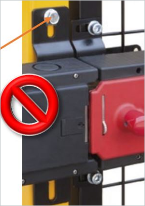 A single unsuitable screw can compromise the entire safety